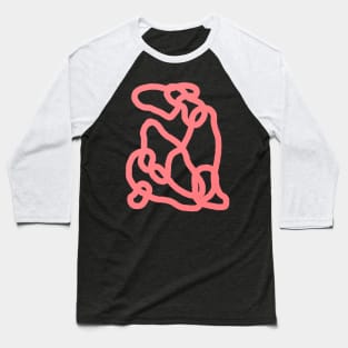 Henri Matisse blue nude pink line art print Baseball T-Shirt